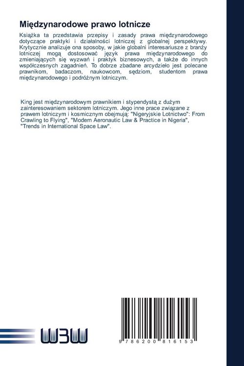 Produktbild: Mi&iquest;dzynarodowe prawo lotnicze