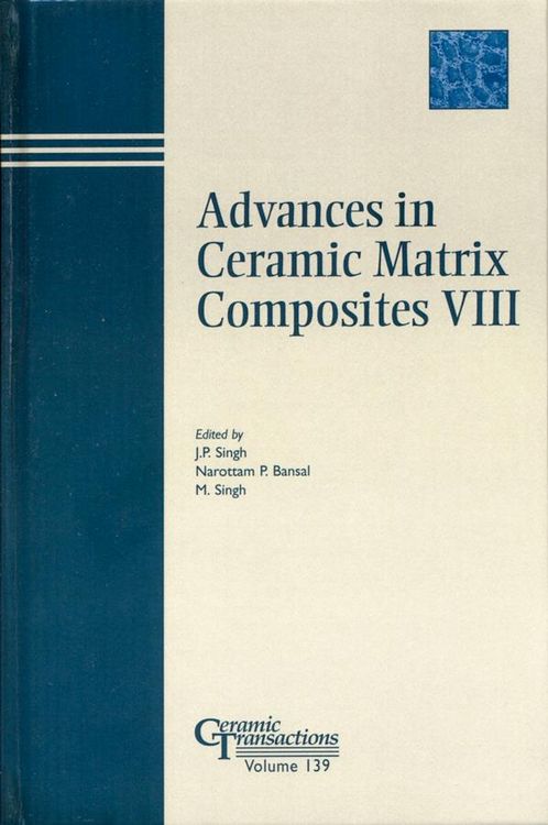 Produktbild: Advances in Ceramic Matrix Composites VIII