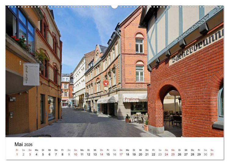 Produktbild: Highlights von Wiesbaden (hochwertiger Premium Wandkalender 2026 DIN A2 quer), Kunstdruck in Hochglanz