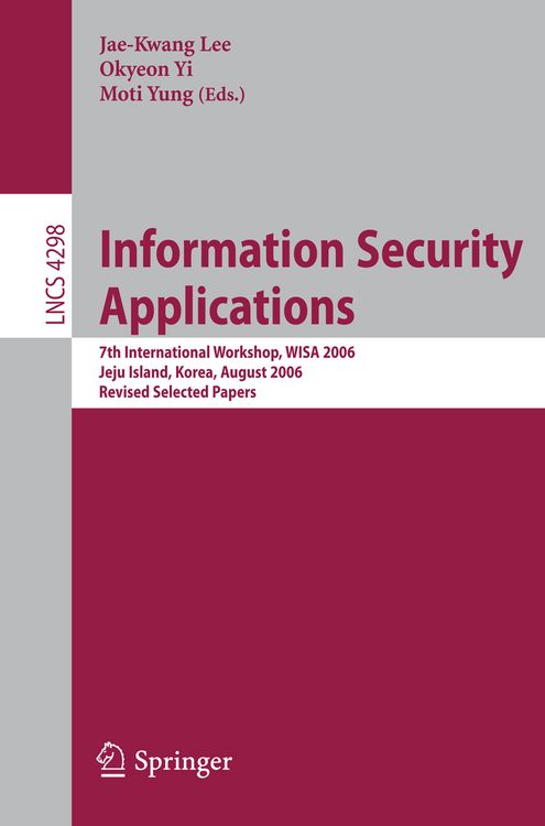 Produktbild: Information Security Applications