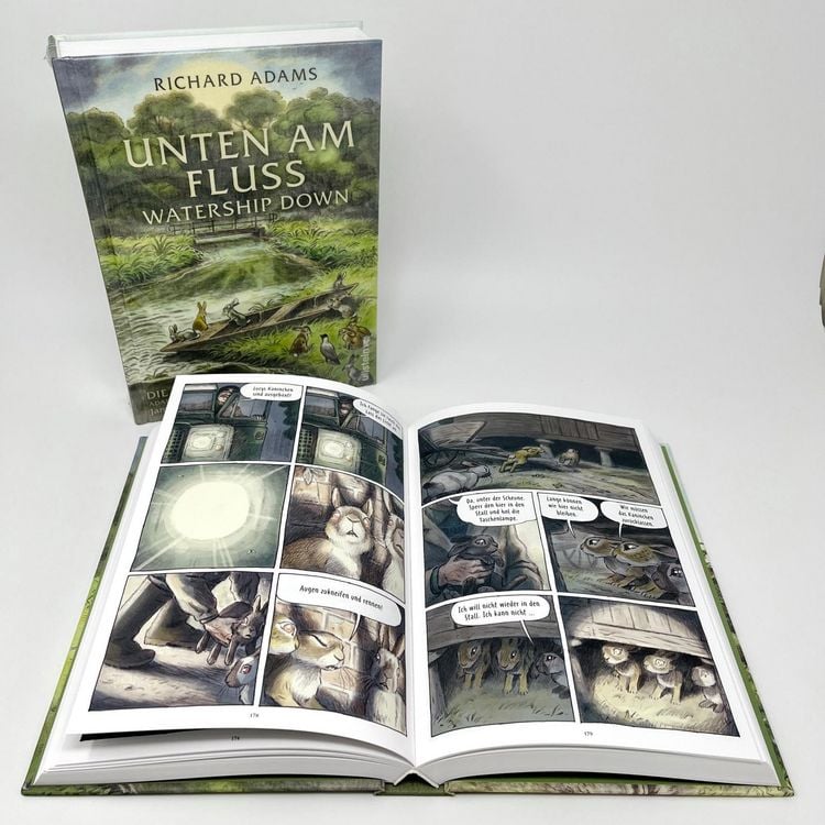 Produktbild: Unten am Fluss: Die Graphic Novel
