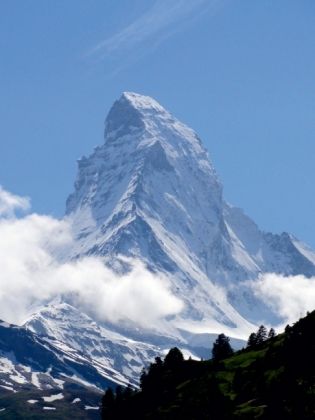 Produktbild: CALVENDO Puzzle Wolkenstimmung am Matterhorn - Zermatt | 1000 Teile Lege-Gr&ouml;&szlig;e 64x48cm Foto-Puzzle f&uuml;r gl&uuml;ckliche Stunden