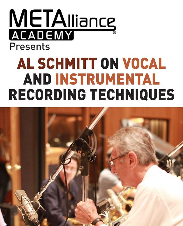 Produktbild: Al Schmitt on Vocal and Instrumental Recording Techniques