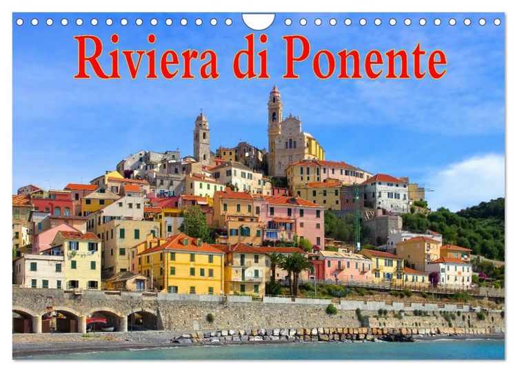 Produktbild: Riviera di Ponente (Wandkalender 2026 DIN A4 quer), CALVENDO Monatskalender
