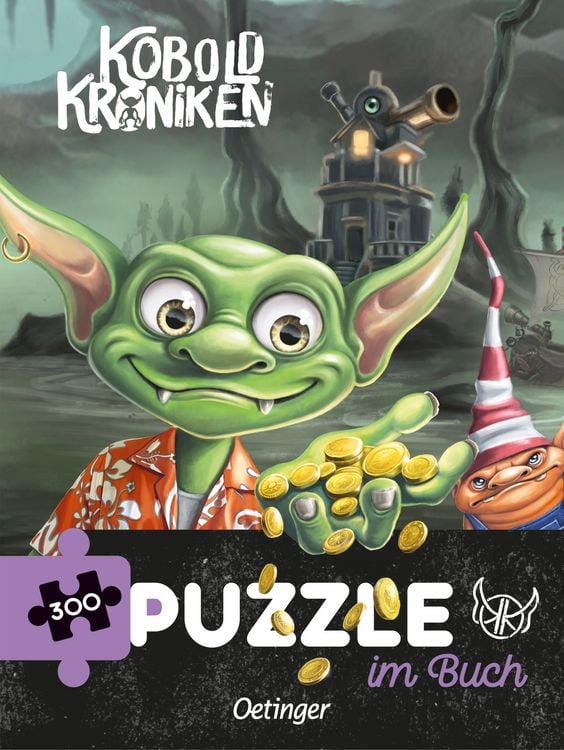 Produktbild: KoboldKroniken. Puzzle im Buch. Voll verheinzelt. 300 Teile