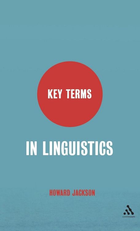 Produktbild: Key Terms in Linguistics