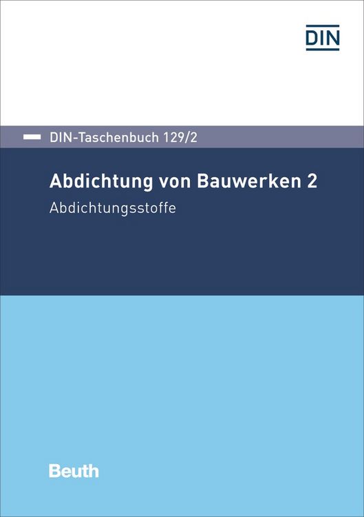 Produktbild: DIN-Taschenbuch 129/2