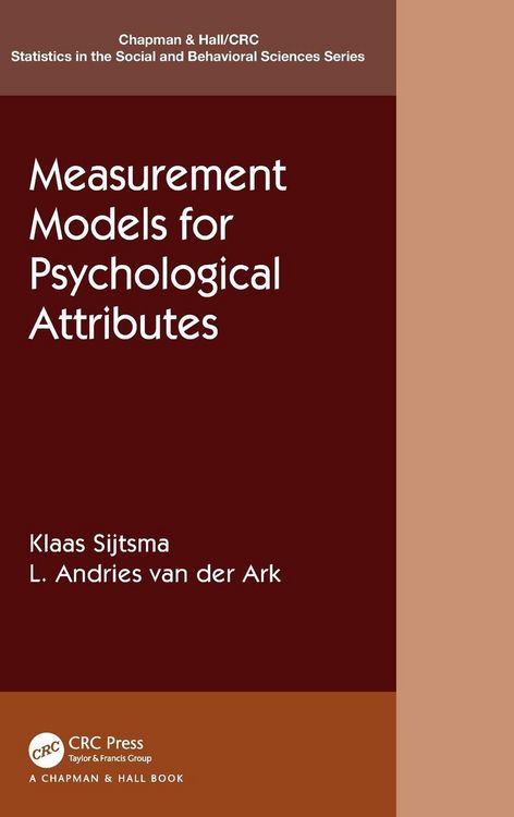 Produktbild: Measurement Models for Psychological Attributes