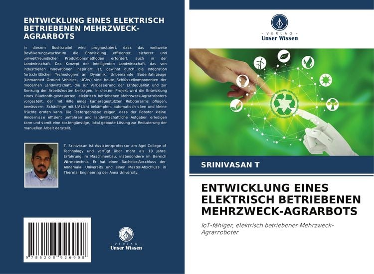 Produktbild: Entwicklung Eines Elektrisch Betriebenen Mehrzweck-Agrarbots