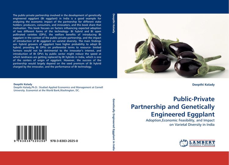 Produktbild: Public-Private Partnership and Genetically Engineered Eggplant