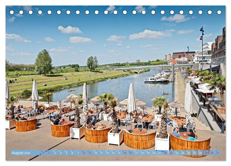 Produktbild: LOVELY VENLO (Desk Calendar 2026 DIN A5 landscape), CALVENDO 12 Month DeskCalendar