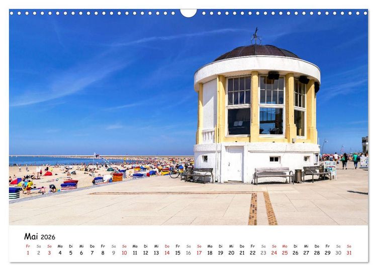 Produktbild: Borkum, bezaubernde Nordseeinsel (Wandkalender 2026 DIN A3 quer), CALVENDO Monatskalender