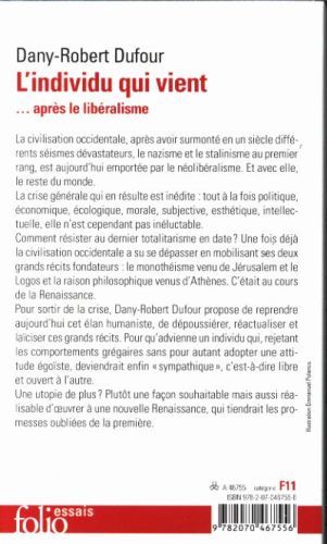 Produktbild: L'individu qui vient... apr&egrave;s le lib&eacute;ralisme