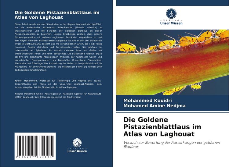 Produktbild: Die Goldene Pistazienblattlaus im Atlas von Laghouat