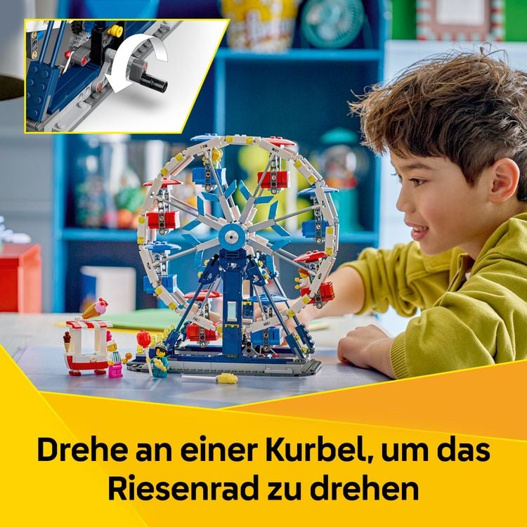 Produktbild: LEGO Creator 3-in-1-Set 31389 Legend&auml;res Riesenrad, Spielzeug ab 8 Jahre