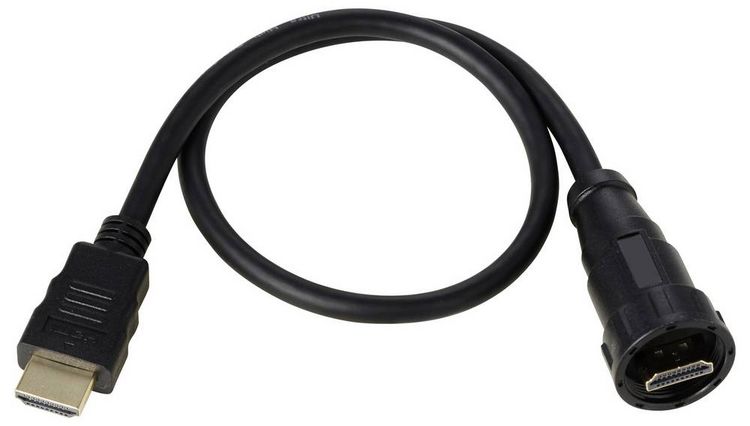 Produktbild: TRU COMPONENTS Stecker TC-13543668 TC-E13T-MH4-MWA/NWA-0.5PV-S Inhalt: 1St.