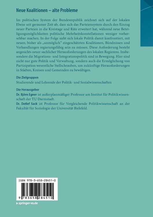 Produktbild: Neue Koalitionen &ndash; alte Probleme