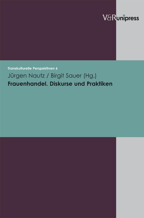 Produktbild: Frauenhandel. Diskurse und Praktiken
