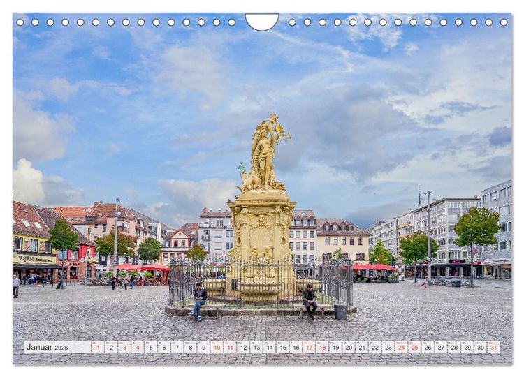 Produktbild: Mannheim Impressionen (Wandkalender 2026 DIN A4 quer), CALVENDO Monatskalender