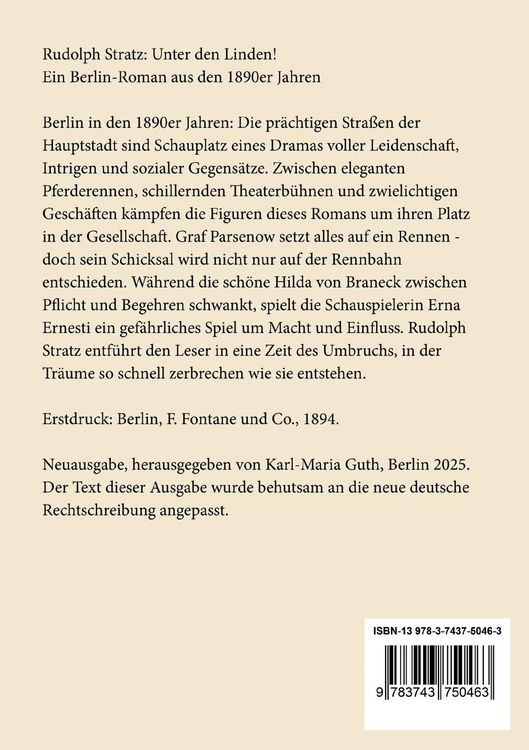 Produktbild: Unter den Linden!