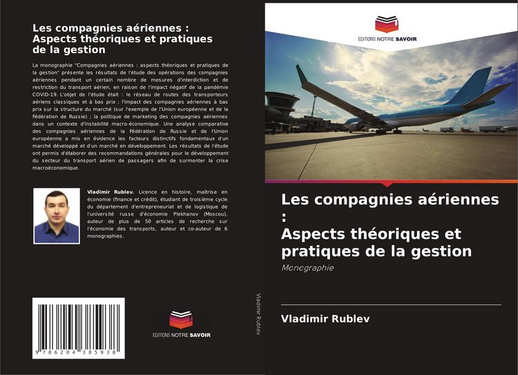 Produktbild: Les compagnies a&eacute;riennes : Aspects th&eacute;oriques et pratiques de la gestion