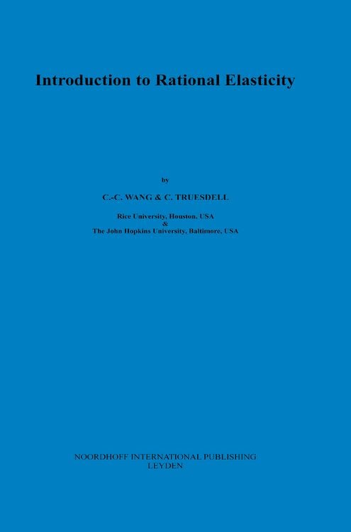 Produktbild: Introduction to Rational Elasticity
