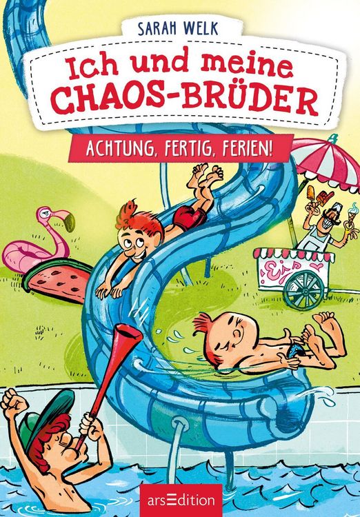 Produktbild: Ich und meine Chaos-Br&uuml;der &ndash; Achtung, fertig, Ferien! (Ich und meine Chaos-Br&uuml;der 4)