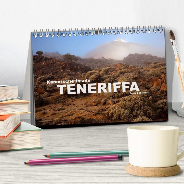 Produktbild: Kanarische Inseln - Teneriffa (Tischkalender 2026 DIN A5 quer), CALVENDO Monatskalender