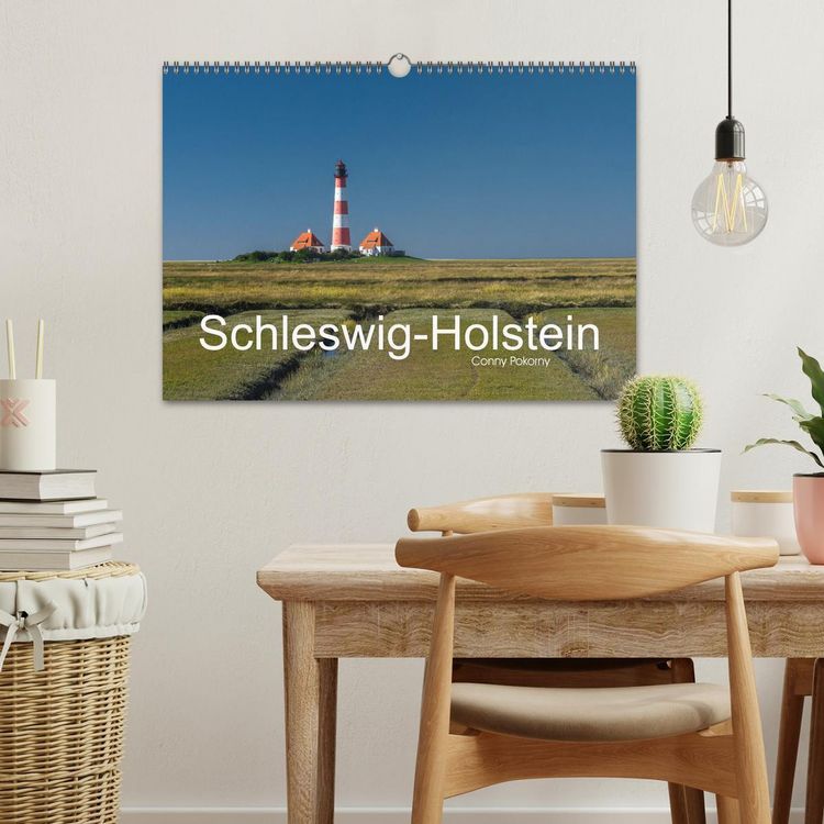 Produktbild: Schleswig-Holstein (Wandkalender 2026 DIN A3 quer), CALVENDO Monatskalender