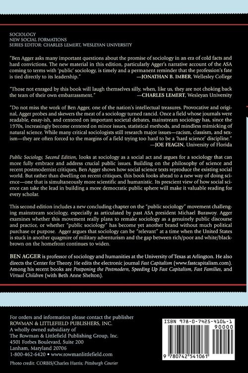 Produktbild: Public Sociology