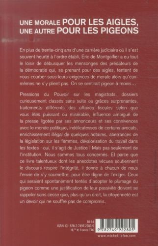 Produktbild: Une morale pour les aigles, une autre pour les pigeons