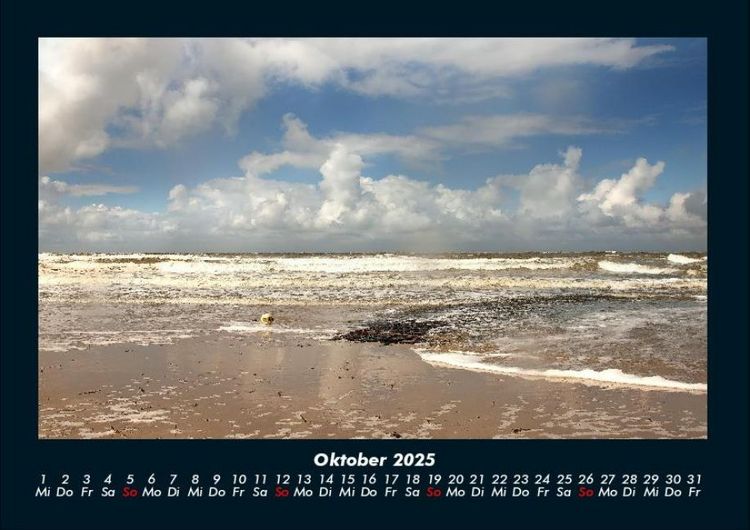 Produktbild: Nordsee 2025 Fotokalender DIN A4