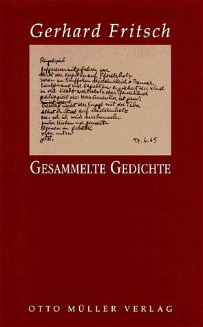 Produktbild: Gesammelte Gedichte