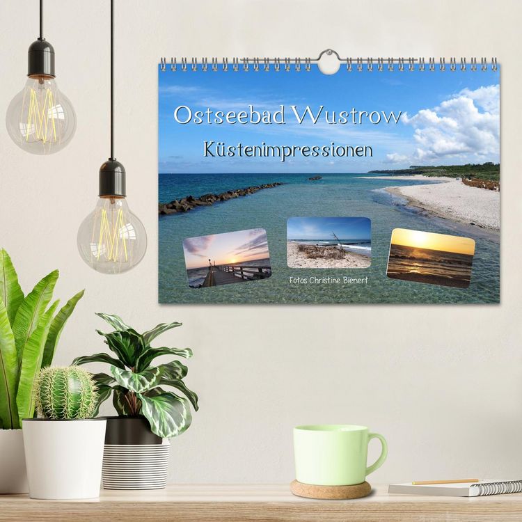 Produktbild: Ostseebad Wustrow K&uuml;stenimpressionen (Wandkalender 2026 DIN A4 quer), CALVENDO Monatskalender