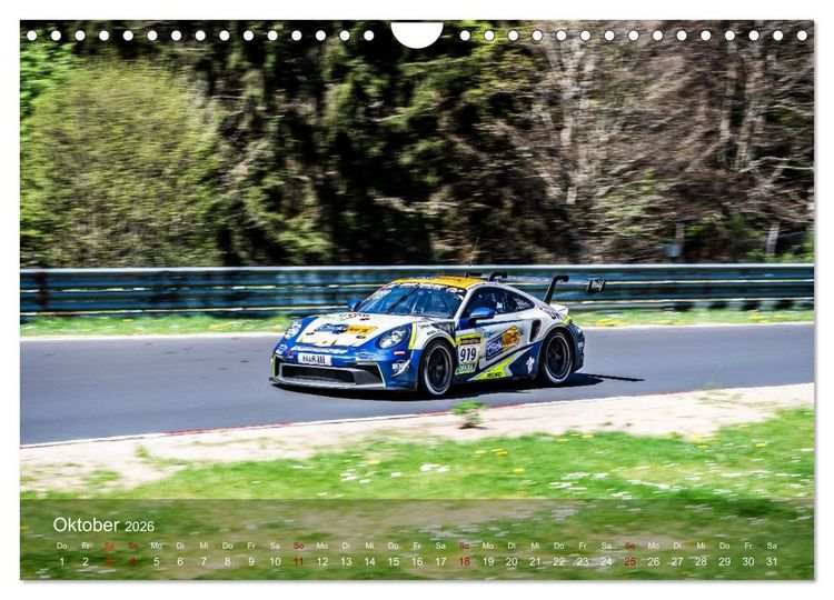 Produktbild: N&uuml;rburgring Langstreckenmeisterschaft (Wandkalender 2026 DIN A4 quer), CALVENDO Monatskalender