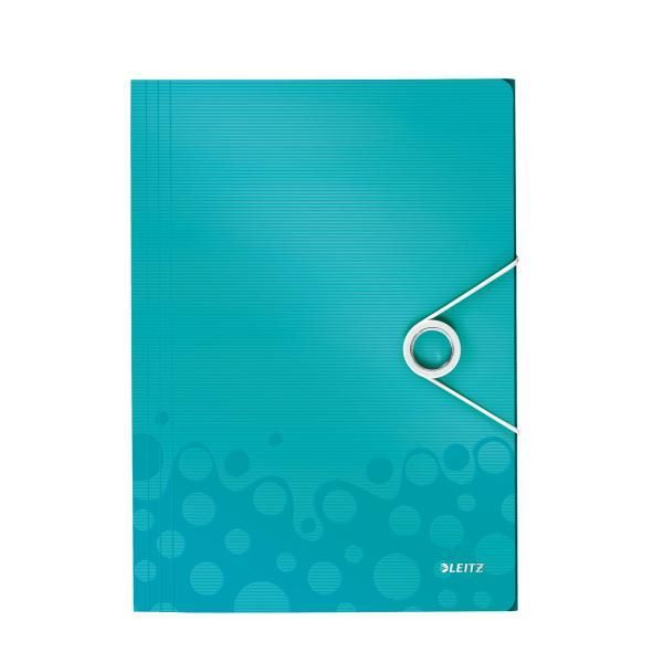 Produktbild: LEITZ Eckspannermappe WOW eisblau DIN A4