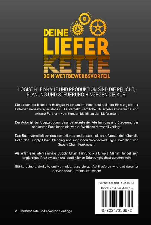 Produktbild: Deine Lieferkette - Dein Wettbewerbsvorteil