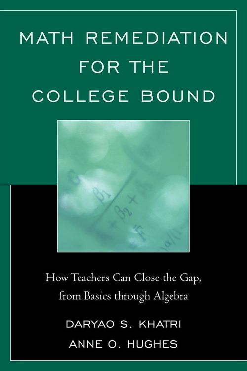 Produktbild: Math Remediation for the College Bound