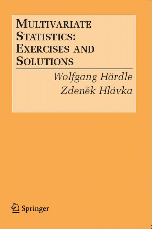 Produktbild: Multivariate Statistics: