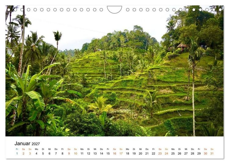Produktbild: S&uuml;dostasien - Thailand, Philippinen, Bali (Wandkalender 2027 DIN A4 quer), CALVENDO Monatskalender