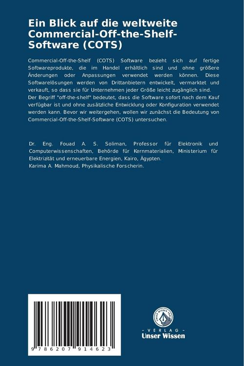 Produktbild: Ein Blick auf die weltweite Commercial-Off-the-Shelf-Software (COTS)