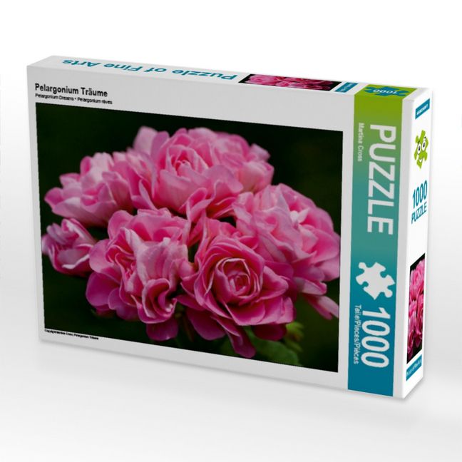 Produktbild: CALVENDO Puzzle Pelargonium Tr&auml;ume | 1000 Teile Lege-Gr&ouml;&szlig;e 64x48cm Foto-Puzzle f&uuml;r gl&uuml;ckliche Stunden