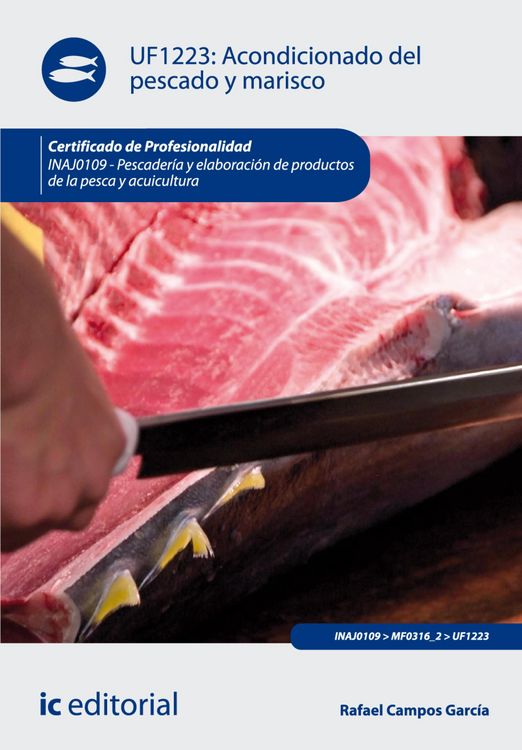Produktbild: Acondicionado del pescado y marisco. INAJ0109