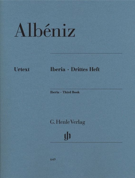Produktbild: Isaac Alb&eacute;niz - Iberia &middot; Drittes Heft