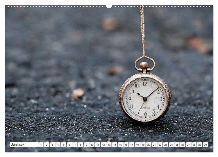 Produktbild: Zeitlandschaften (Wandkalender 2027 DIN A2 quer), CALVENDO Monatskalender