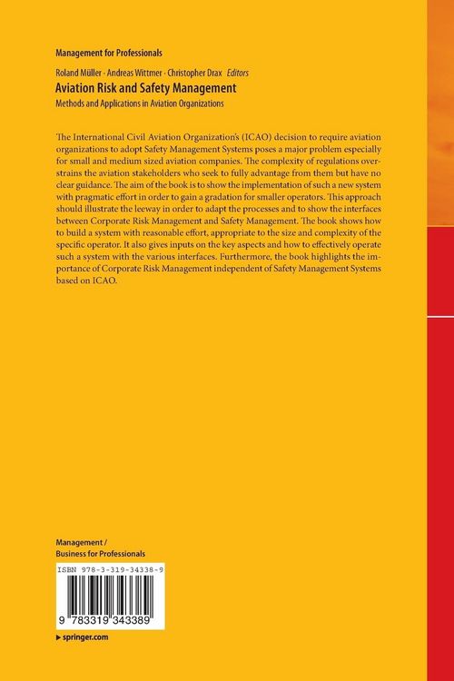 Produktbild: Aviation Risk and Safety Management