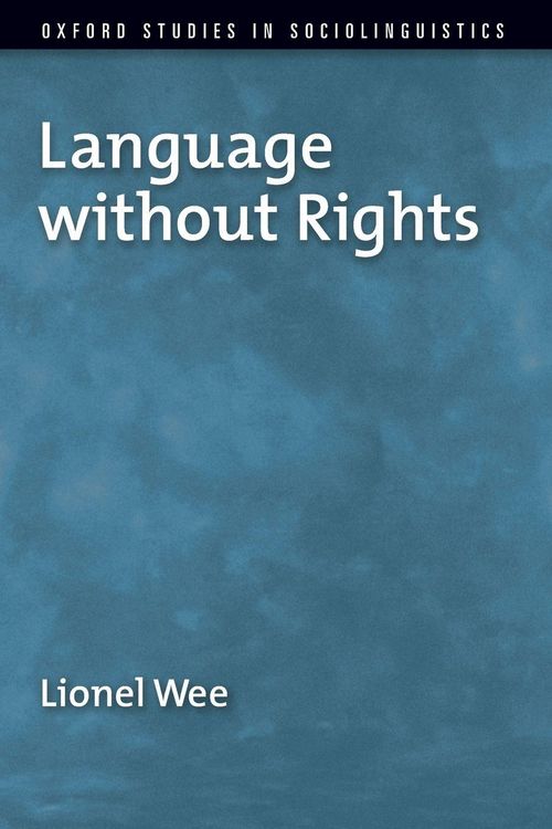 Produktbild: Language Without Rights