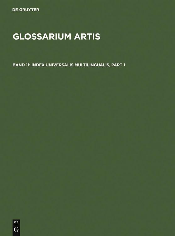 Produktbild: Index Universalis Multilingualis