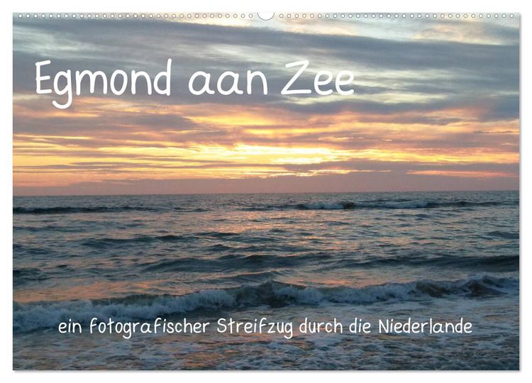 Produktbild: Egmond aan Zee (Wandkalender 2026 DIN A2 quer), CALVENDO Monatskalender