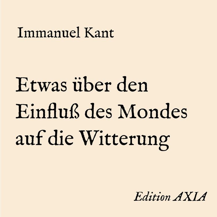 Produktbild: Etwas &uuml;ber den Einflu&szlig; des Mondes auf die Witterung